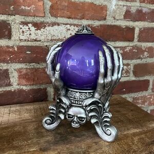 COPY - Martha Stewart purple crystal ball light up and spooky sounds new tags